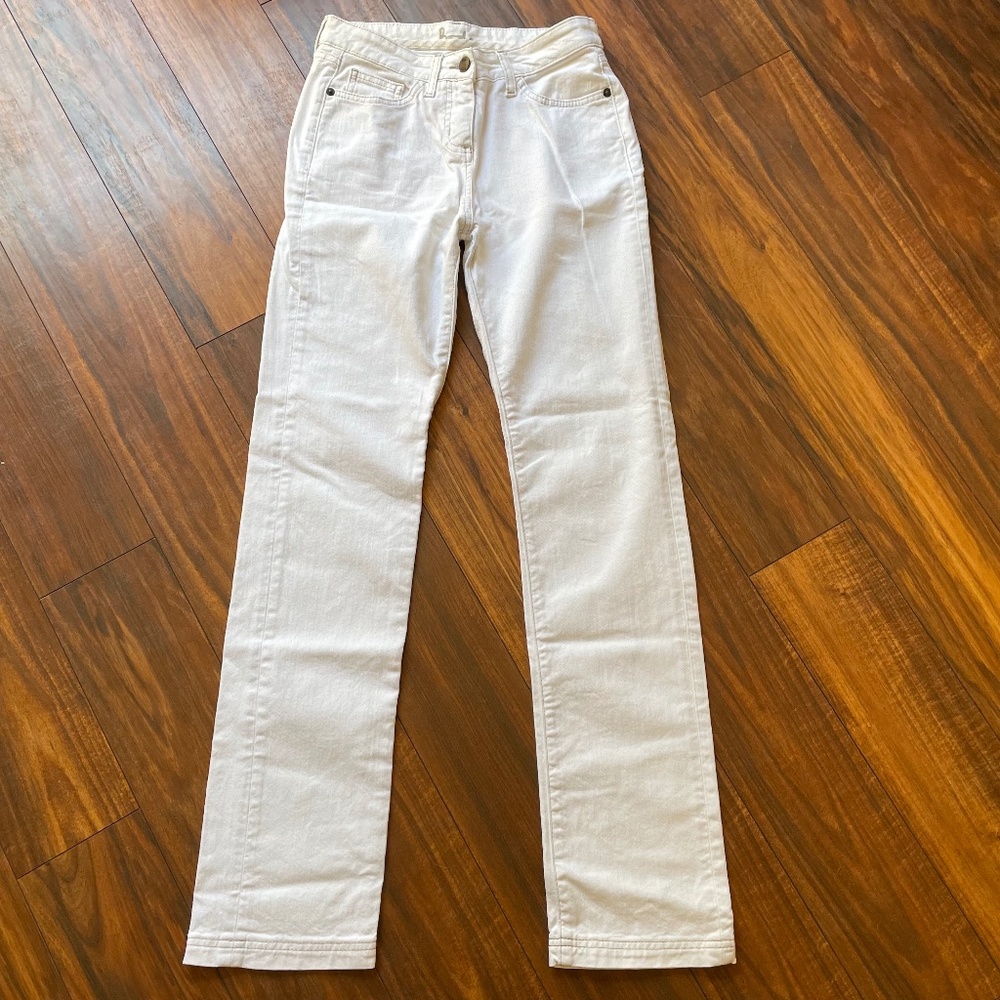 Boden Straight Jeans White cotton US 2
